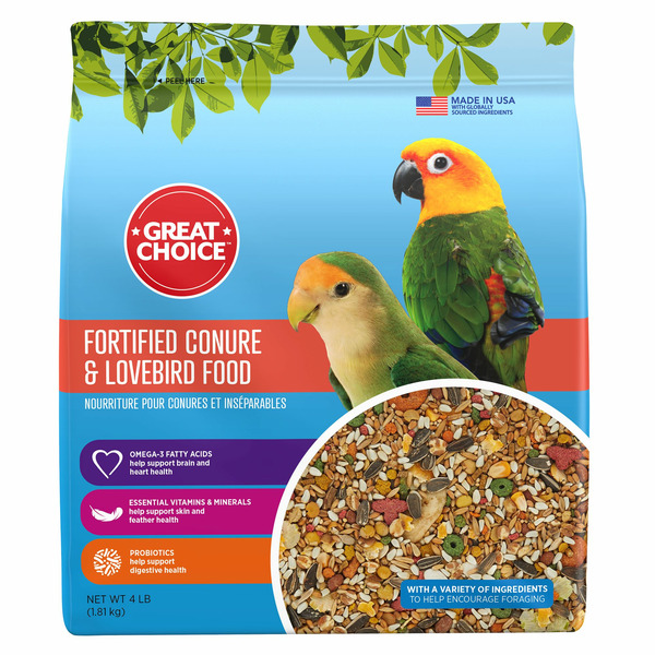 PetSmart Great Choice Fortified Conure Lovebird Food Same-Day