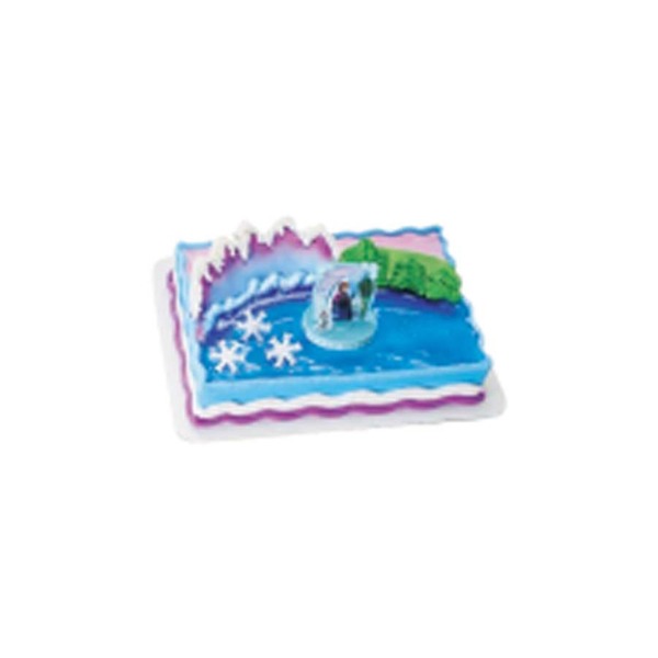 1/4 Sheet Double Layer White Cake With Toys