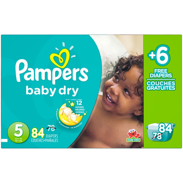 walmart baby dry size 5