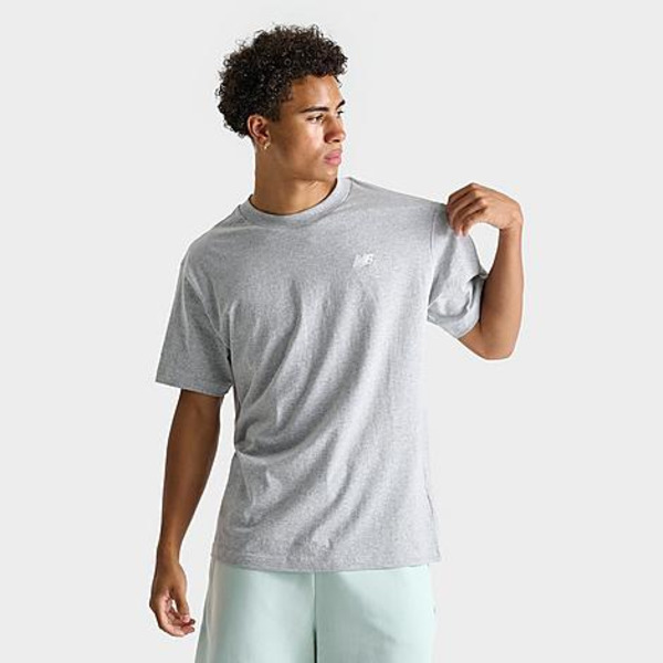 New Balance Men's Sport Essentials T-Shirt, Medium - Grey Heather