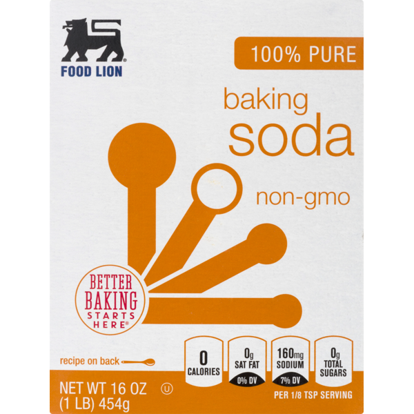 Food Lion Baking Soda, NonGMO (16 oz) Instacart