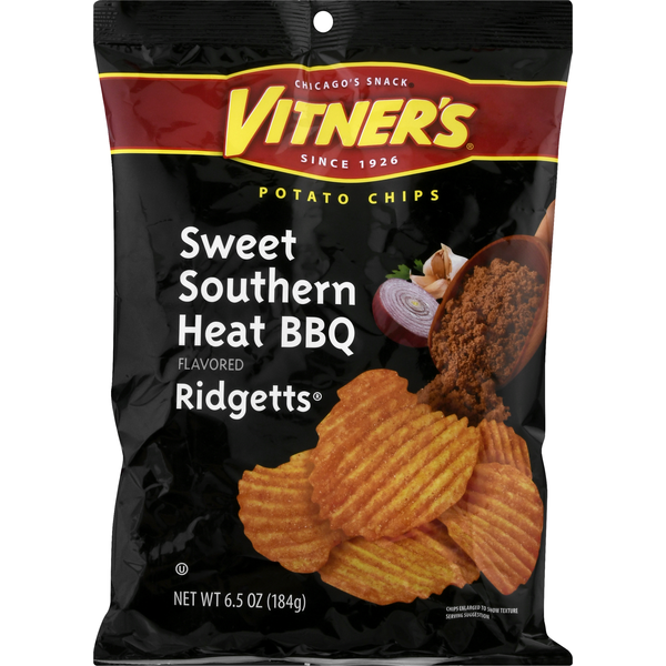 Vitner's Potato Chips, Sweet Southern Heat BBQ Flavored (6.5 oz