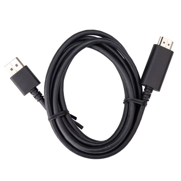Dealworthy Display Port To HDMI Cable - Black