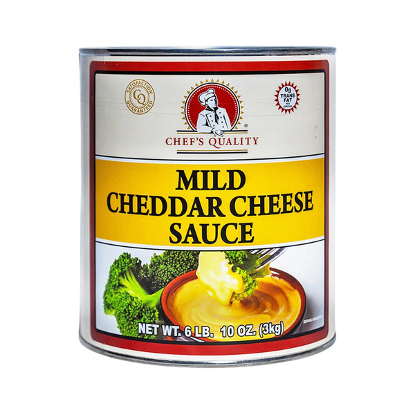 Chef's Quality - Mild Cheddar Cheese Sauce - #10 cans