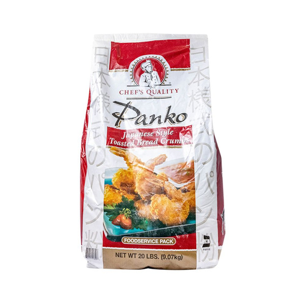 Chef's Quality - Toasted Panko Bread Crumbs - 20 lbs