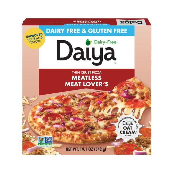 Daiya Dairy Free Gluten Free Meatless Meat Lover's Pizza Same-Day