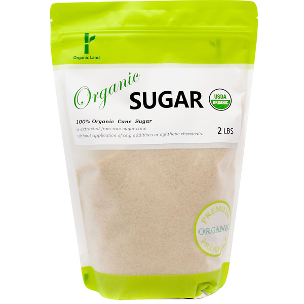 Organic Land USDA Certified Organic Cane Sugar