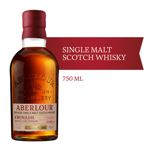 Aberlour Single Malt Scotch Whisky A'Bunadh Original Cask Strength