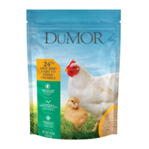 DuMOR Meat Bird Crumbled Poultry Feed