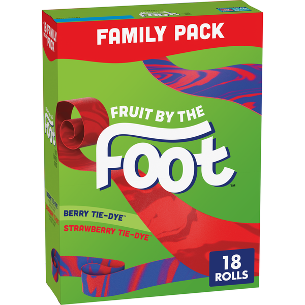 Fruit by the Foot Family Pack Fruit Flavored Snacks Same-Day
