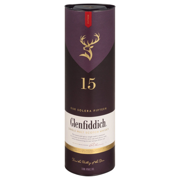 Glenfiddich 15 Yr Single Malt Scotch Whisky Same-Day