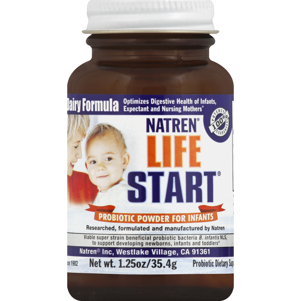 Starting Powder Natren Life Start, Dairy Formula, Probiotic Powder for Infants Same-Day ...