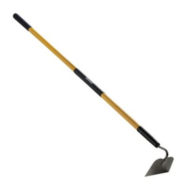 Ground Work 63 in. Fiberglass Handle Steel Garden Hoe