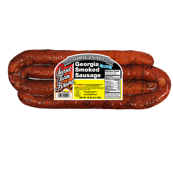 Sunset Famrs Original Smoked Sausage Loop - 2.5 lb