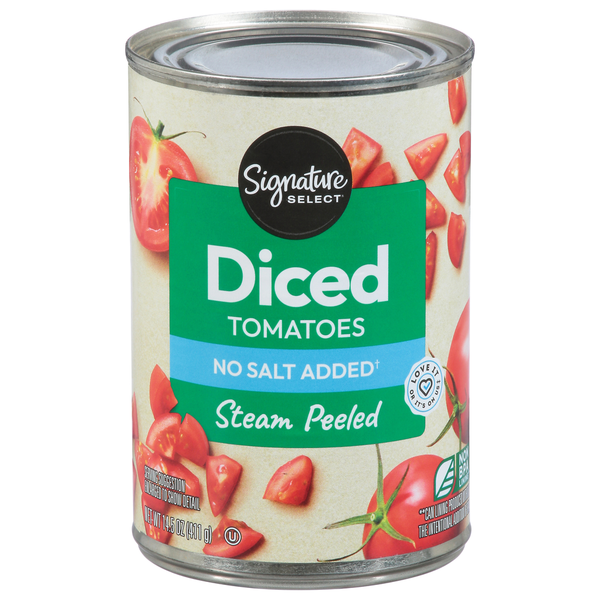 Signature SELECT Tomatoes, Diced, No Salt Added