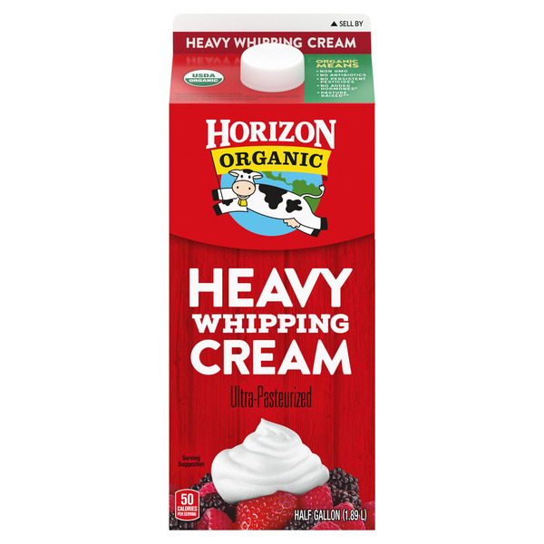 Organic Heavy Whipping Cream, 1.89 L