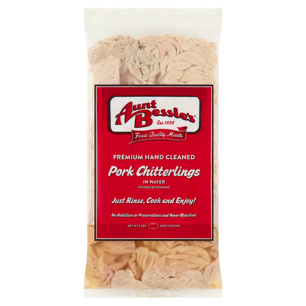 Aunt Bessie's Premium Hand Cleaned Pork Chitterlings In Water Same-Day ...