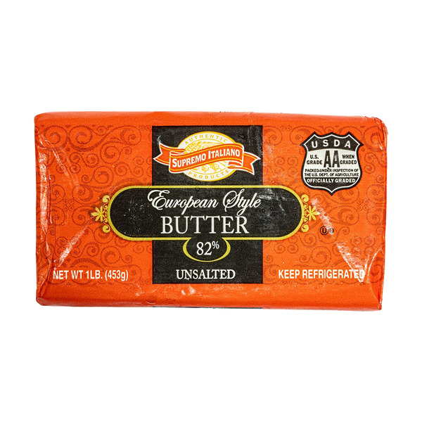 Supremo Italiano - European Style Butter - 36/1 lb