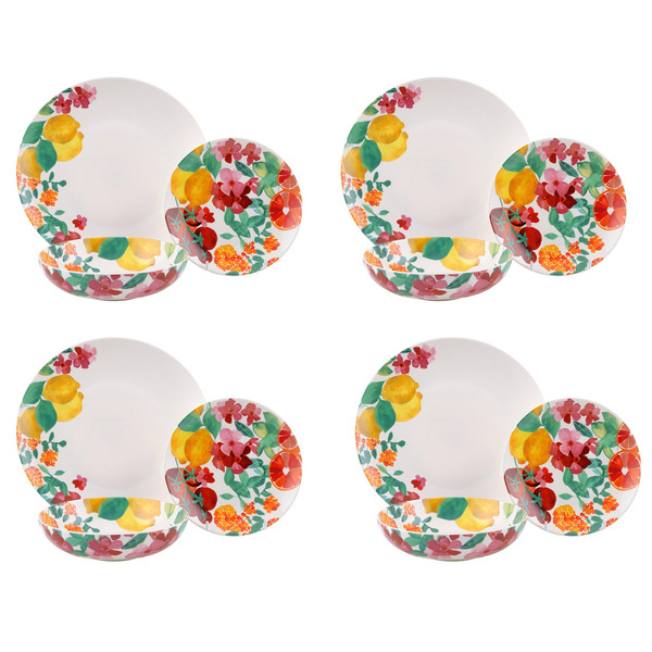 Maxwell & Williams Capri 12-Piece Porcelain Dinnerware Set