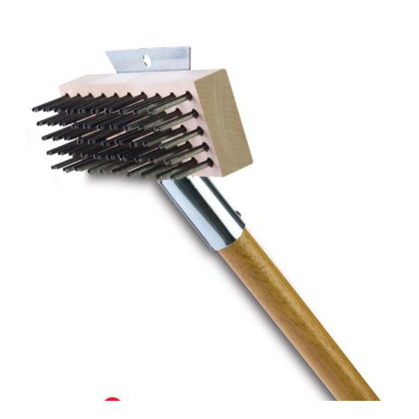 Broiler King Grill Brush, 27" handle