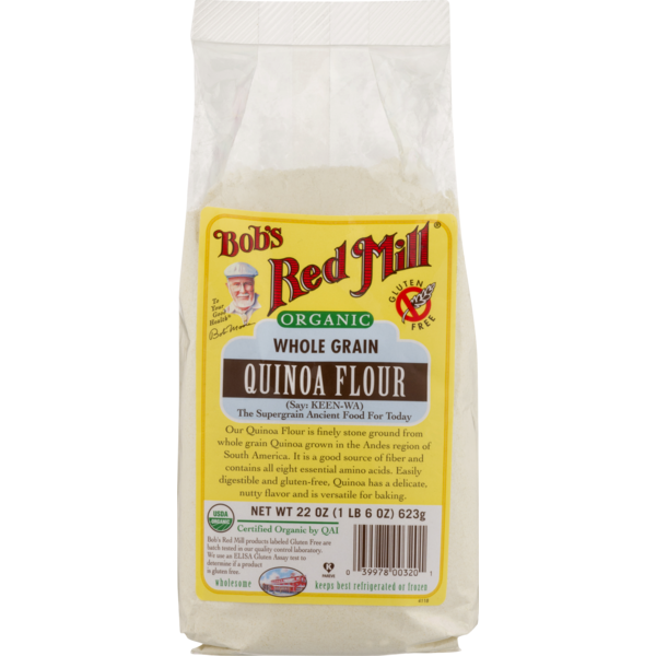 Bob's Red Mill Organic Whole Grain Quinoa Flour (22 oz) Instacart