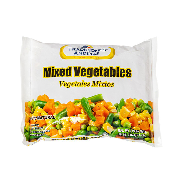 Tradiciones Andinas Frozen Mixed Vegetables Same-Day Delivery or