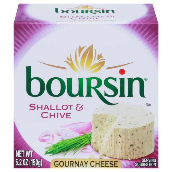 Boursin Shallot & Chive Gournay Cheese