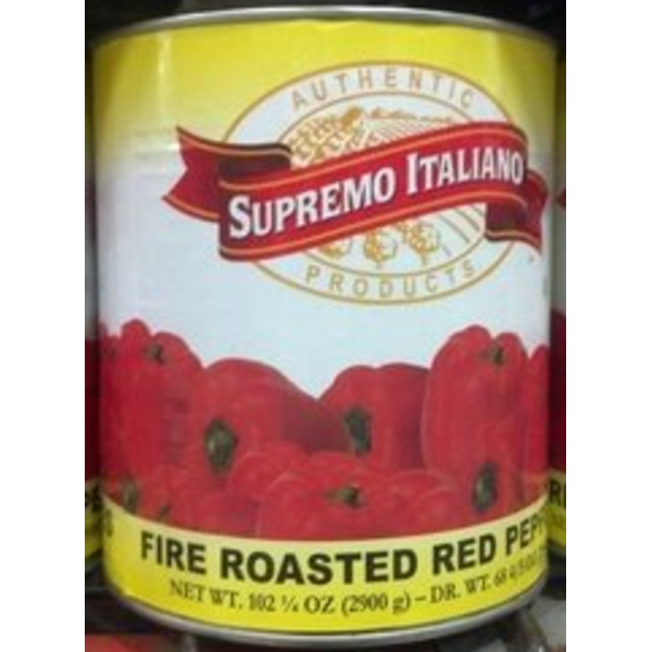 Supremo Italiano - Roasted Red Peppers - #10 cans