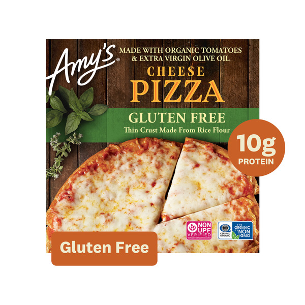 Amy's Kitchen Gluten Free Cheese Veggie Crust Pizza