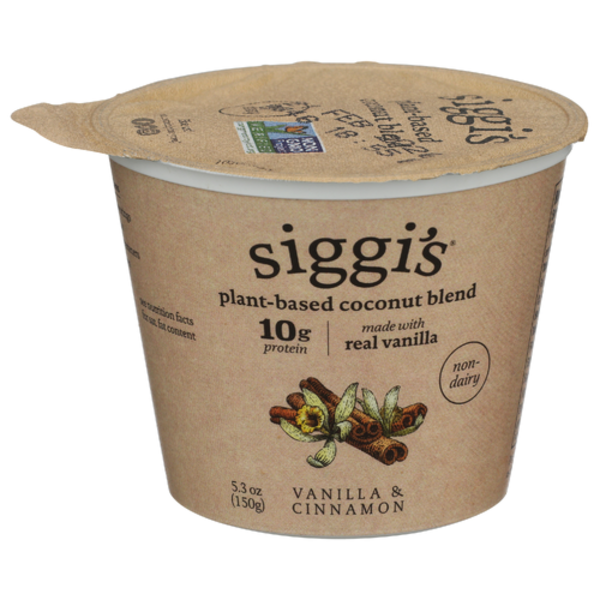 Siggi's Vanilla & Cinnamon Plant-Based Coconut Blend Yogurt