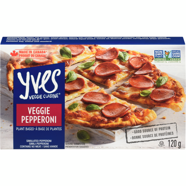 Yves Veggie Pepperoni Pizza (120 g) from Loblaws Instacart