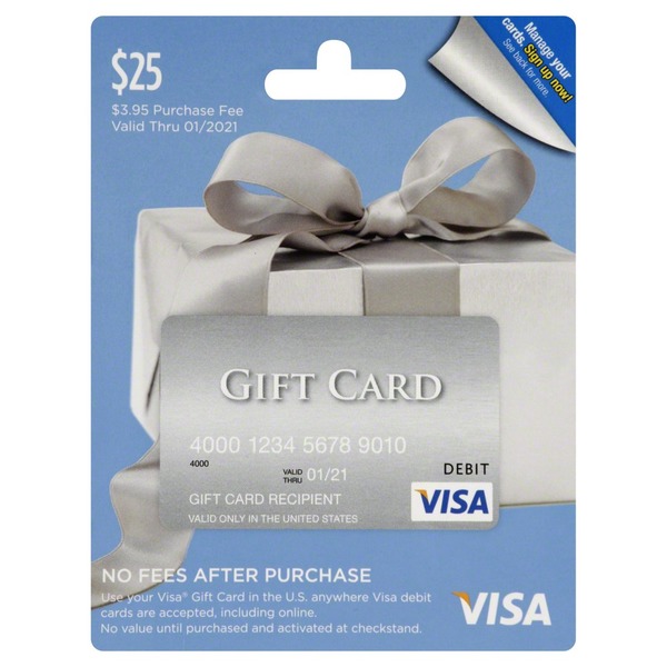 Visa Gift Card 25 From Kroger Instacart Zip Code Check Visa Gift Card 25