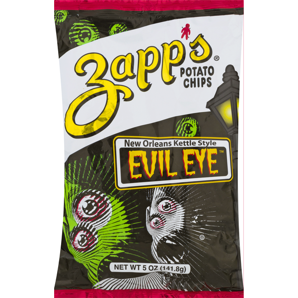 Zapp's Potato Chips, New Orleans Kettle Style, Evil Eye Same-Day