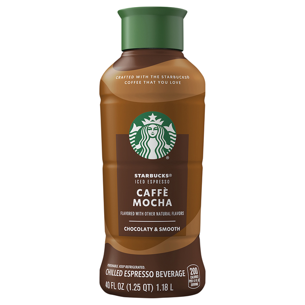 Starbucks Caffe Mocha Iced Espresso Same-Day Delivery or Pickup