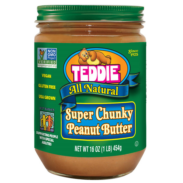 Teddie All Natural Peanut Butter, Super Chunky