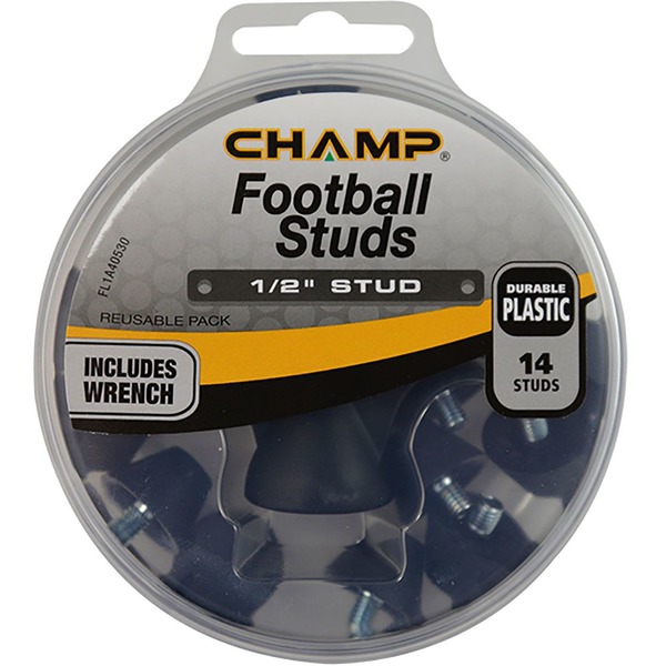 Champ's 1/2” Plastic Football Replacement Spikes