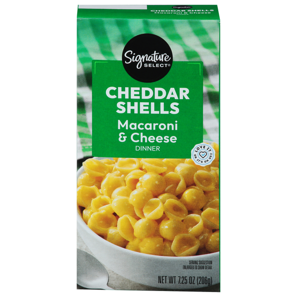 Signature SELECT Macaroni & Cheese Dinner, Cheddar Shells