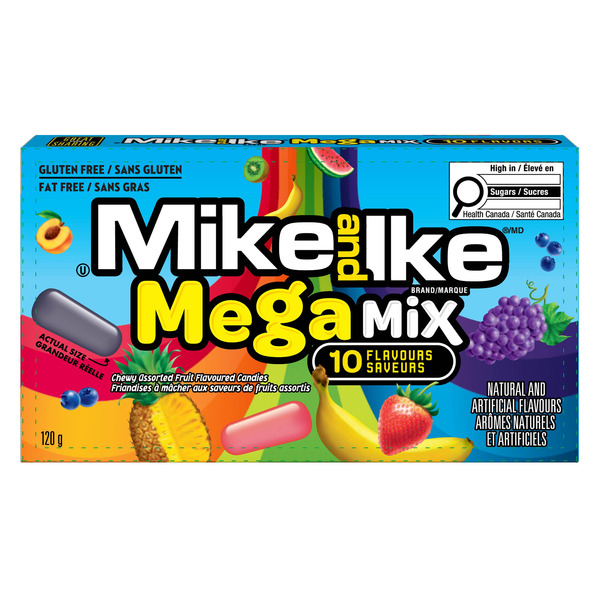 MIKE AND IKE Mega Mix Sour Candy