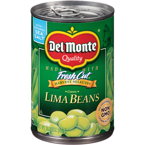 Del Monte - Green Lima Beans - 12/15.25 oz Can