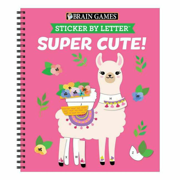 Brain Games Sticker by Letter: Super Cute!