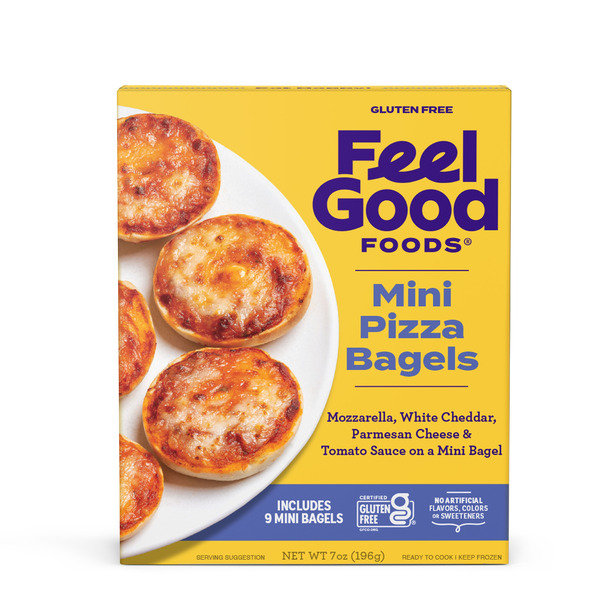 Feel Good Foods Mini Pizza Bagels Same-Day Delivery or Pickup