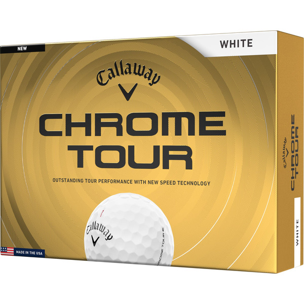 Callaway 2026 Chrome Tour Golf Balls - White