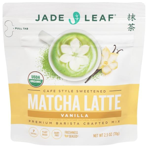Jade Leaf Cafe Style Sweetened Vanilla Matcha Latte Mix Same-Day