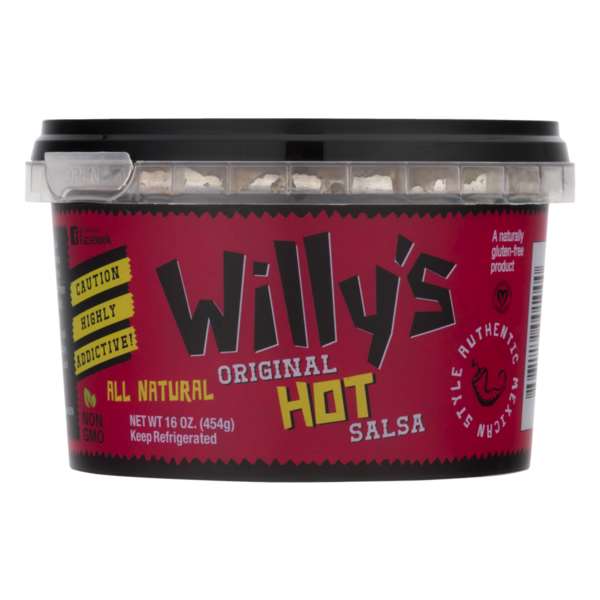 Willy's Hot Salsa (16 oz) Instacart