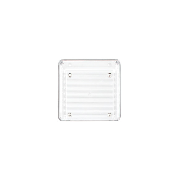 iDesign Linus Deep Drawer Organizer - Clear - 6" sq. x 3-1/8" h