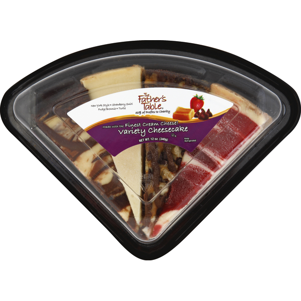 The Father's Table Cheesecake, Variety, Quarter Same-Day Delivery