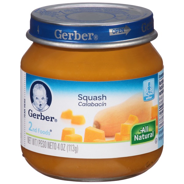 gerber butternut squash baby food