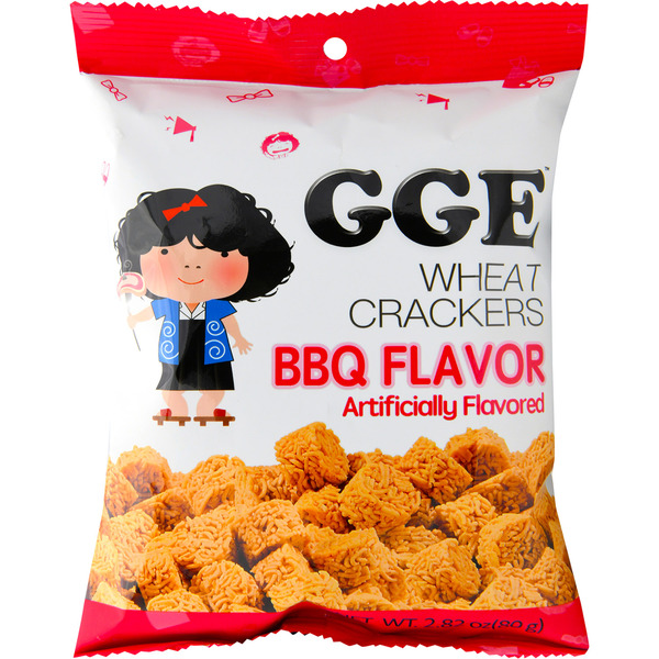 GGE Wheat Crackers, Bbq Flavor