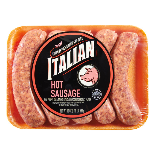 Hot Italian Sausage Links
