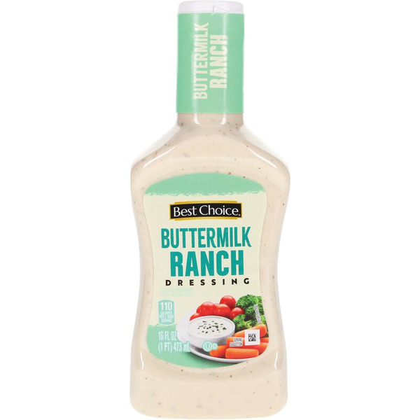 Best Choice BUTTERMILK RANCH SALAD DRESSING Same-Day Delivery or Pickup |  Woods Supermarket